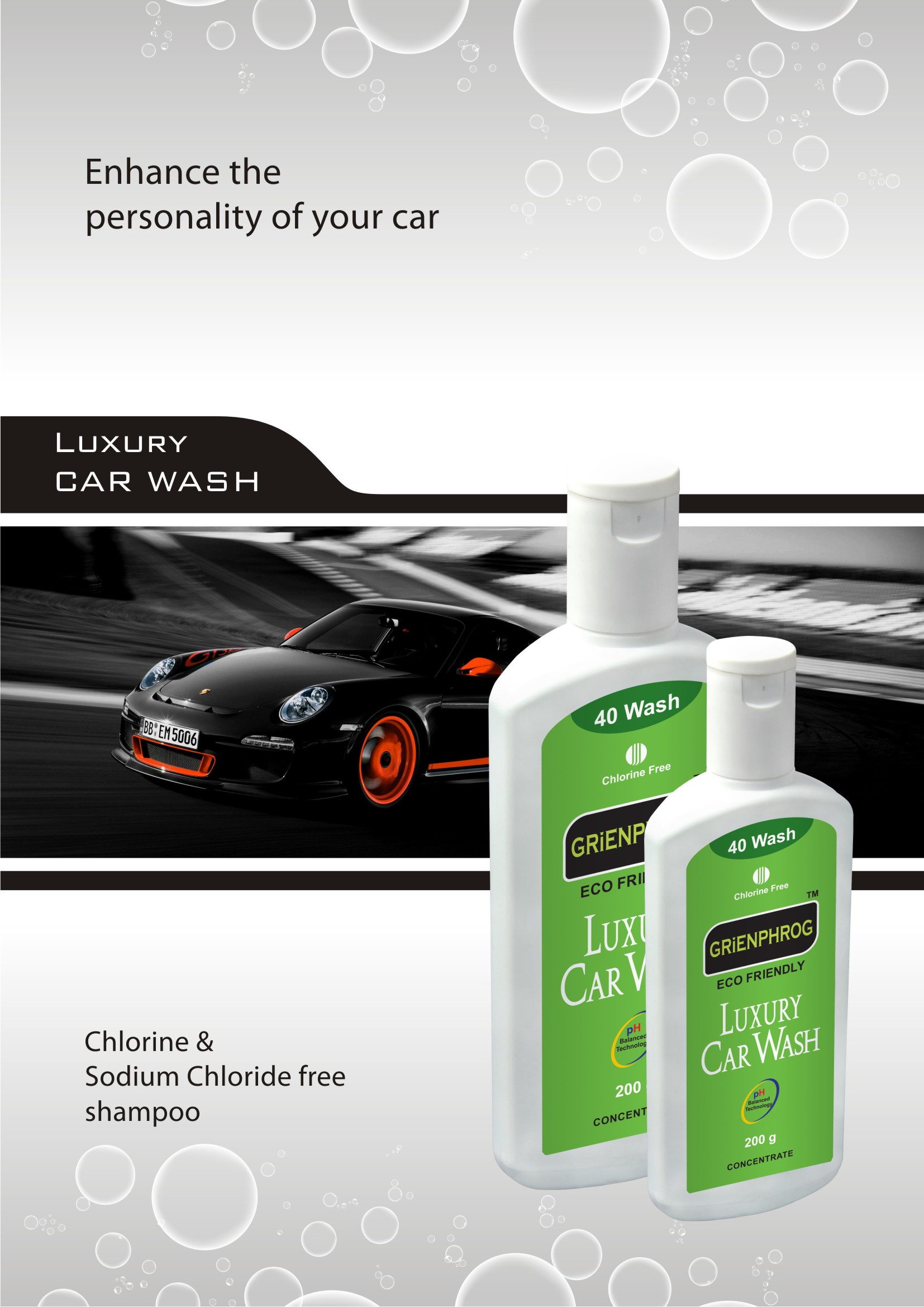 Grienphrog Luxury Car Wash Shampoo